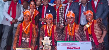 खुला  धिमे बाजा प्रतियोगितामा चन्द्रागिरीको श्री नास धिमे खलः प्रथम