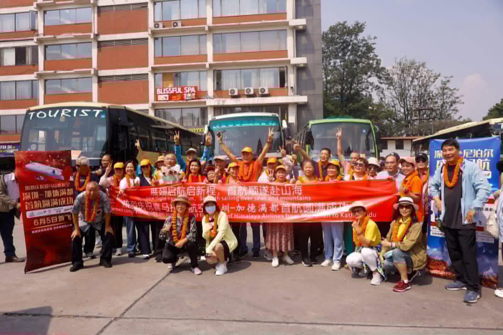 शेन्जेन–काठमाडौं सिधा उडानबाट १७५ चिनियाँ पर्यटक नेपाल आए,पर्यटन प्रवर्द्धनमा नयाँ आयाम