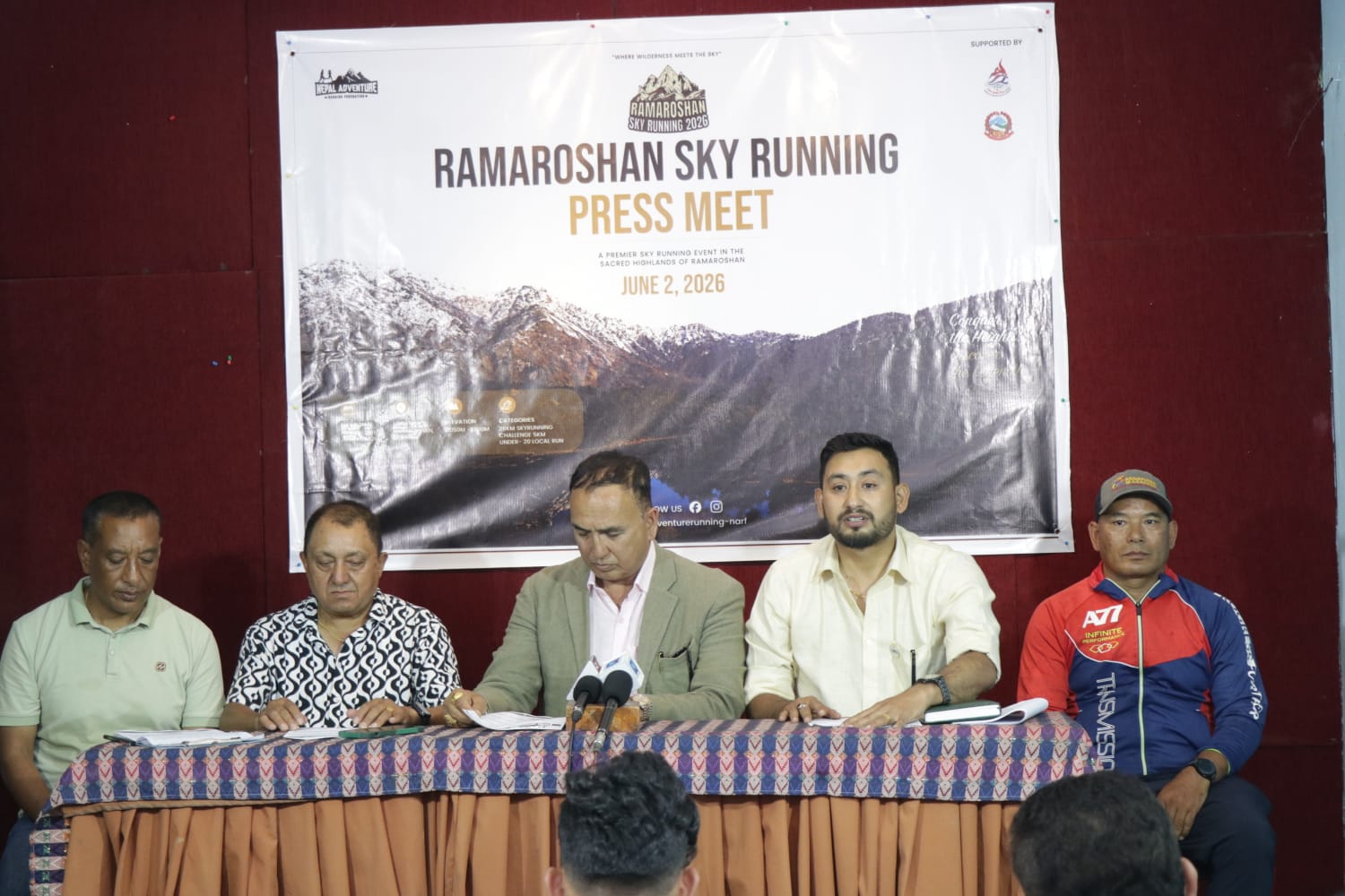 स्काई रनिङ प्रतियोगिता “रामारोशन स्काई रन २०२६” आयोजना हुने