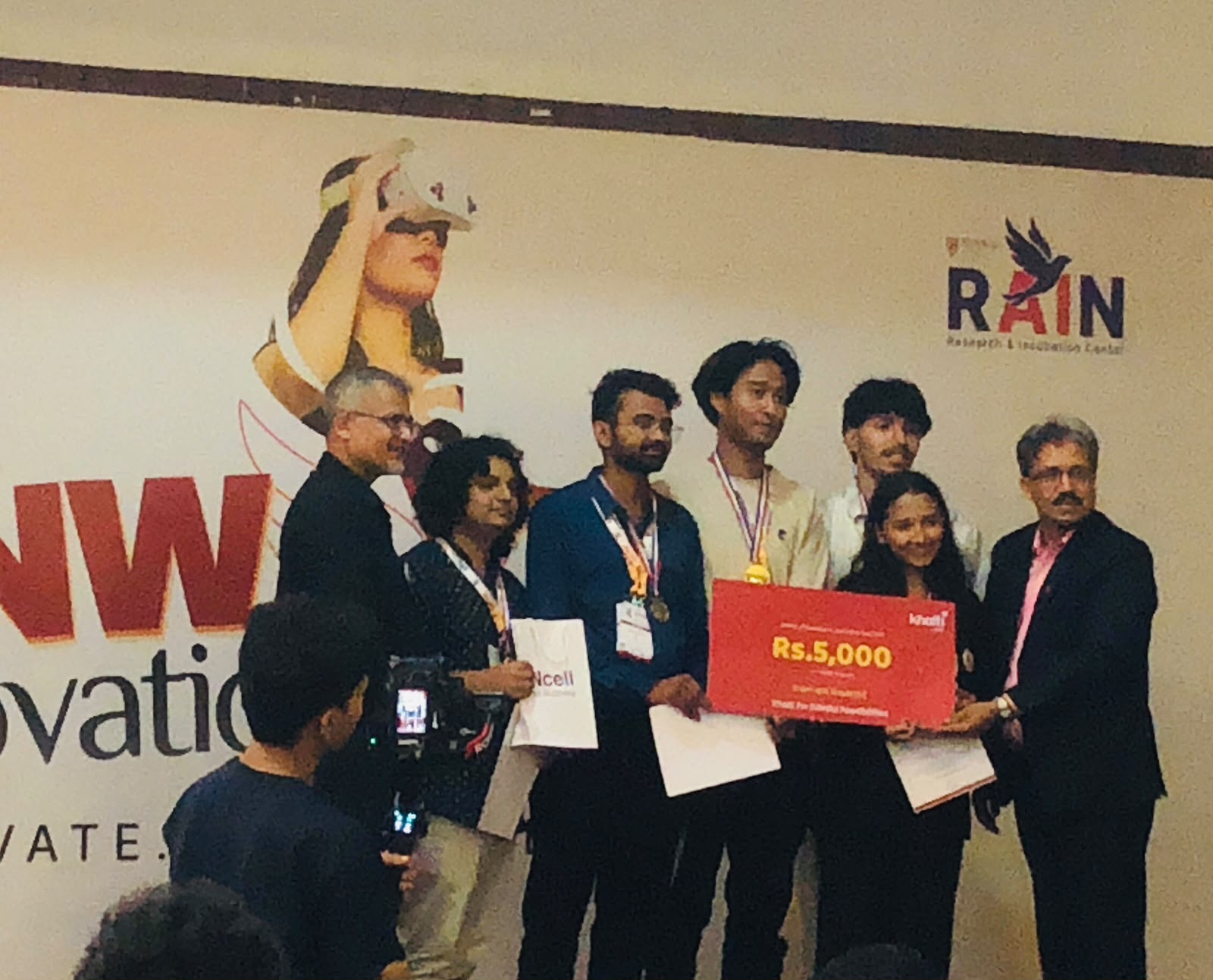 सनवे कलेज इनोभेसन फेस्टमा एआई र रोबोटिक्समा आर्कषण