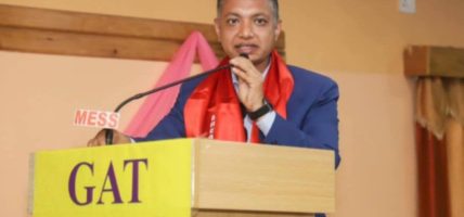 सामाजिक क्षेत्रमा सक्रिय आचार्य कांग्रेसको गौरादह सभापतिको उम्मेदवार सामाजिक क्षेत्रमा सक्रिय आचार्य कांग्रेसको गौरादह सभापतिको उम्मेदवार